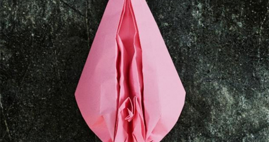 Bilde av en origami-vulva – Libresse